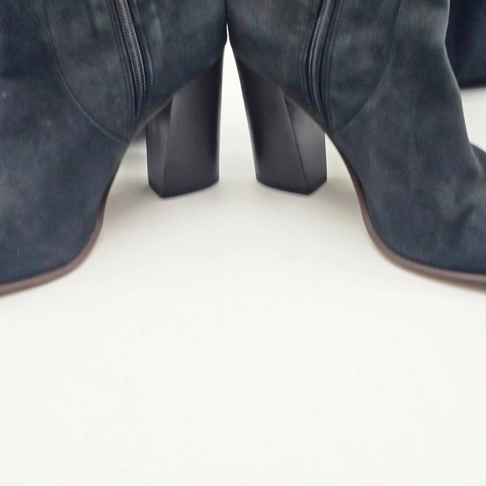 Vince Camuto Demerri Boots Womens 8M Green Over The Knee Block Heel - Picture 5 of 14